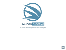 Tablet Screenshot of mundocreativo.com